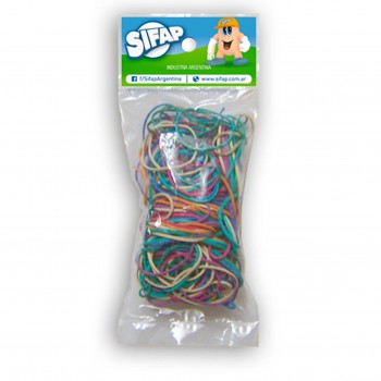 Bandas elasticas color 100g
