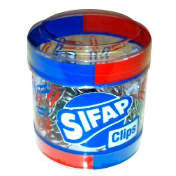 Clip metalico n6 x50u (pote)